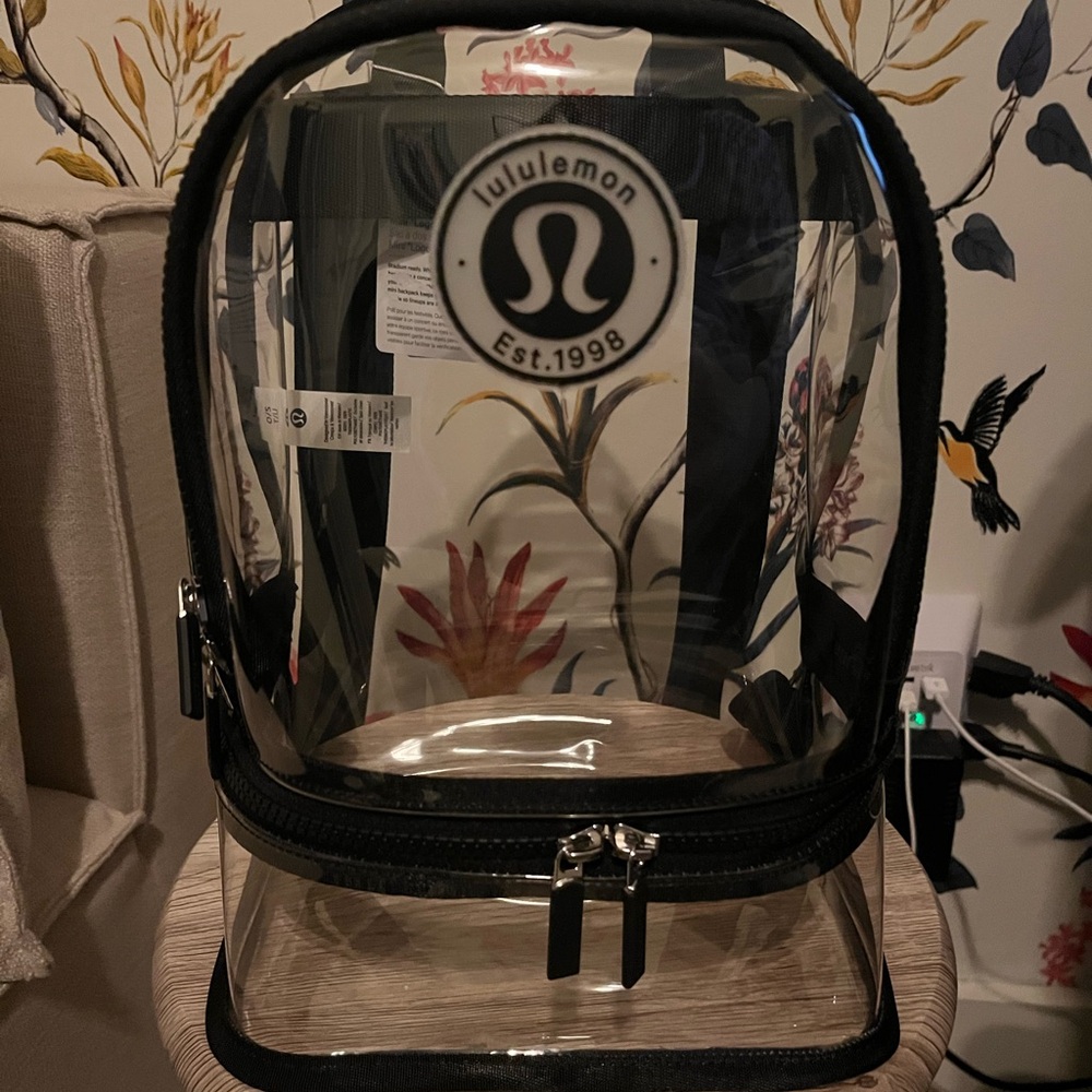Lululemon Clear Backpack mini 10L brand new with tags